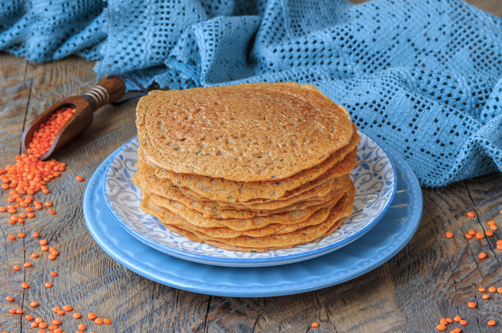 red lentil italian flatbread